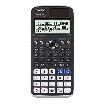 LIKE-NEW Casio FX-991DE X Scientific Calculator with Natural Display (only German language)