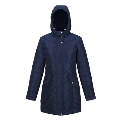 (12 UK, Navy) Regatta Womens/Ladies Panthea Insulated Padded Hooded Jacket