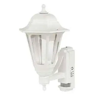 ASD CL/WK100P Coach Lantern with PIR Movement Sensor (White)