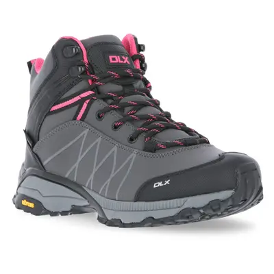 (5, Charcoal) DLX Womens Waterproof Walking Boots Arlington II