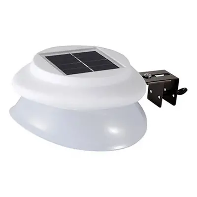 (White, White Light) Waterproof LED Solar Light Sensor Security Lamp for Outdoor Street Wall Gar