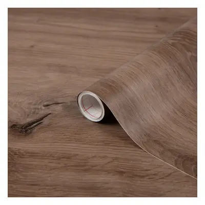 (90cm, 10m) ARTISAN OAK sticky back plastic vinyl wrap film