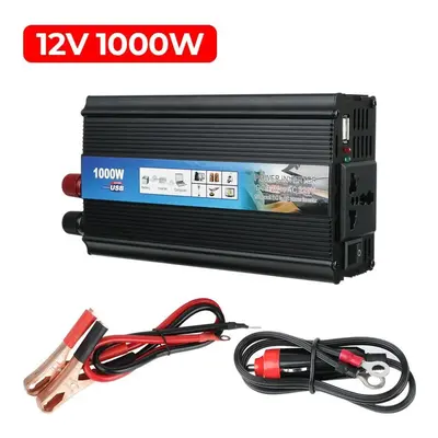 (12V 220V 1000W) Modified Sine Wave Inverter Dc 12v To Ac 220v Power Inverter 1000w 2000w Car Vo