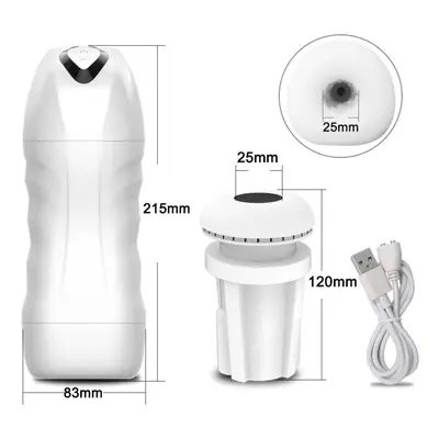 (25mm) Automatic Sucking Male Mastubator Blowjob Masturbation Equipment Machine Sex Toys Adult G