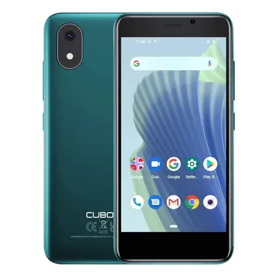 (2GB+16GB, Green) Cubot J20, 4-Inch Mini Screen Smartphone, Android 12, 2/3GB RAM, 16/32GB ROM, 