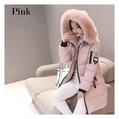 (pink, XXXL) Women&apos;s Winter Cotton Cotton-padded Warm Jacket Winter