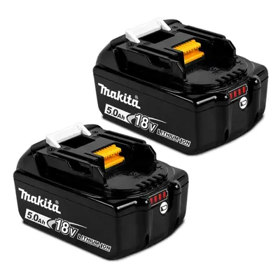 2 X Genuine Makita BL1850 18V 5.0Ah Li-Ion LXT Battery 5AH Star Battery BL1850B