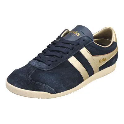 Gola Bullet Pearl Womens Casual Trainers in Navy Gold - UK