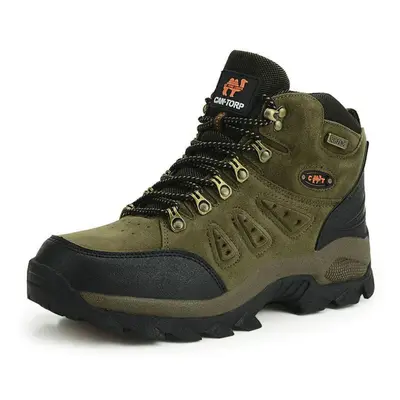 (brown, 46) Outdoor Waterproof Mountaineering Boots Men&apos;s And Women&apos;s Shoes Walking Sp