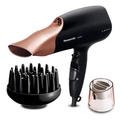 Panasonic EH-NA65CN895 Nanoe Hair Dryer with Diffuser, Quick Dry & Styling Nozzle - Visibly Impr