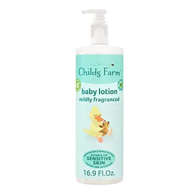 Childs Farm, Baby Lotion for Sensitive Skin, Moisturizer for Dry Skin, 16.9 oz, Lightly Fragranc