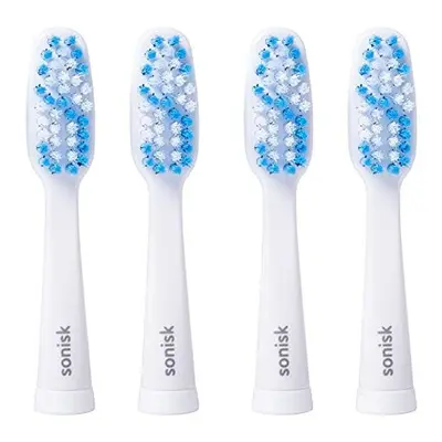 Sonisk Pulse | Electric Toothbrush Heads | 4X Replacement Heads for Sonisk Pulse | High Quality 