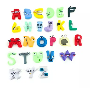 26pc/set Alphabet Lore SET PVC Doll Toys Kids Chrismas Gift Puzzle Education