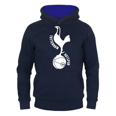 (Navy, Years) Tottenham Hotspur Boys Hoody Fleece Graphic Kids OFFICIAL Football Gift