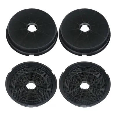 Round Charcoal Vent Filters for Baumatic Cooker Hood (Pack of 4) STI