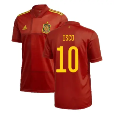 (XXL) Spain Home Adidas Football Shirt (ISCO 10)