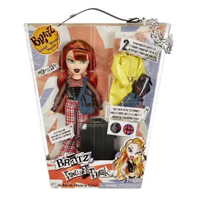 Bratz Pretty N Punk Meygan Fashion Doll with Outfits and Suitcase Collectors Ages 7 9 10+