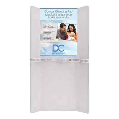 Delta Children Contoured Changing Pad White