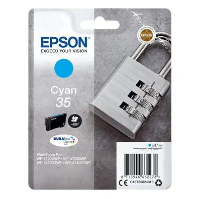 Epson Singlepack Cyan DURABrite Ultra Ink C13T35824010 EP63227