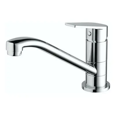 Bristan Cinnamon Kitchen Sink Mixer Tap Easyfit Modern Round Single Lever Chrome