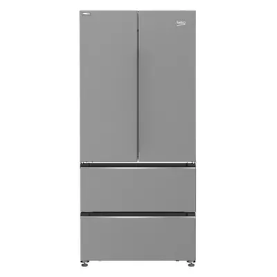 Beko GNE4543VPX American Style AeroFlow? Fridge Freezer with HarvestFresh?