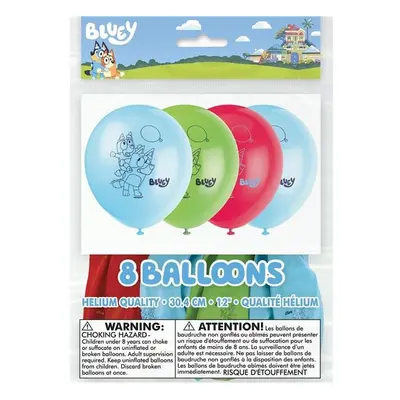 Bluey Latex Party Balloons - per Pack