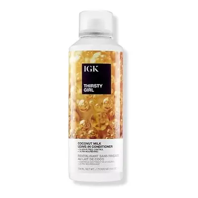 IGK THIRSTY GIRL Coconut Milk Leave-In Conditioner, oz.