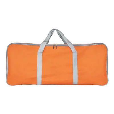 (L Orange) BBQ Grill Camping Durable Picnic Portable Carrying Storage Bag Travel Thick Barbecue 