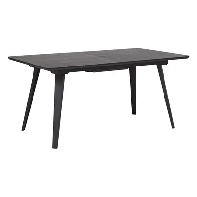 Extending Dining Table IRVINGTON Black 160/200 cm cm