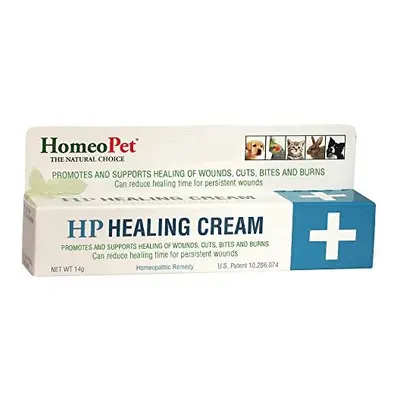 HomeoPet HP HEALING CREAM - 100% Natural Pet Medicine. Topical ointment for wounds, cuts, bites,