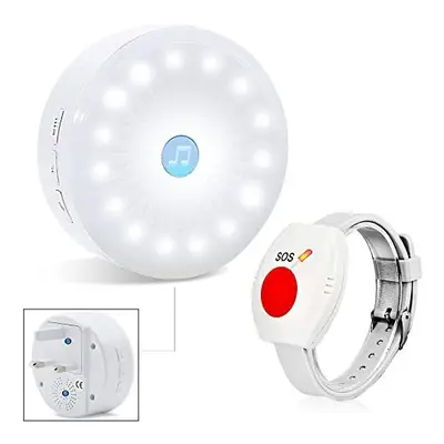 Wireless Personal Alarm for Elderly Caregiver Pager Emergency Call Bell Button Alarm System 150f