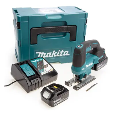 Makita Makita DJV184RTJ 18V LXT Brushless Orbital Jigsaw (2 x 5.0Ah Batteries) in MakPac Case DJ