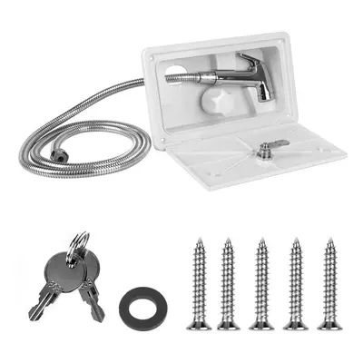 Rv External Exterior Shower For Boat Marine Camper Motorhome Caravan With Lock Rv Shower Box Kit