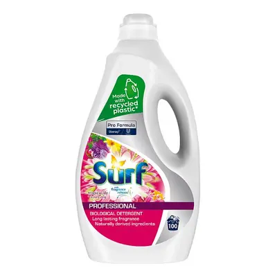 Surf Pro Formula Tropical Lily & Ylang Ylang Professional Biological Detergent Liquid 5L (Case o