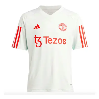 (XLB) Man Utd Training Jersey (White) - Kids