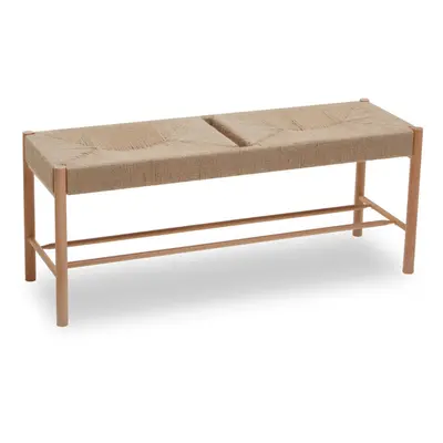 Premier Housewares Bandar Natural Wood Bench