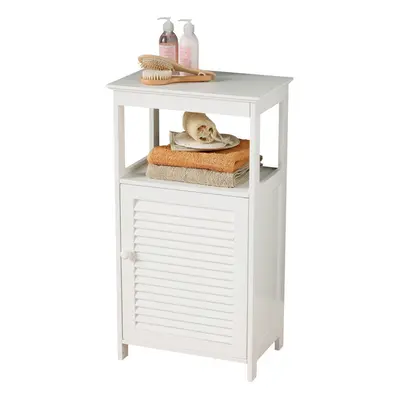 Premier Housewares White Wood Floor Cabinet