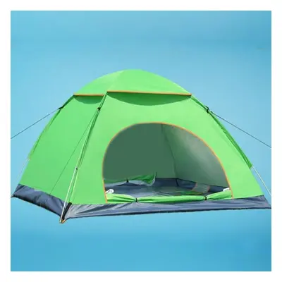 (Green) Outdoor People Camping Tent Waterproof Automatic Quick Pop Up UV Sunshade Shelter