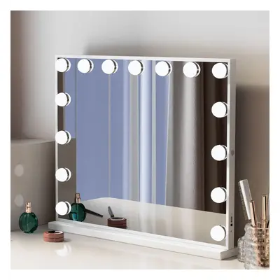 FENCHILIN 58x46cm Hollywood Vanity Mirror with Lights