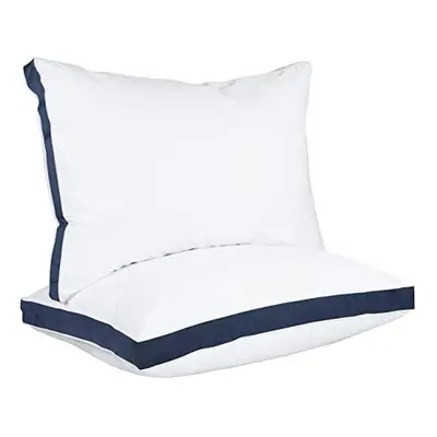 Utopia Bedding Sleeping Pillows Pack, x cm Bed Pillows, Cotton Blend Fabric, Soft Pillows for Fr