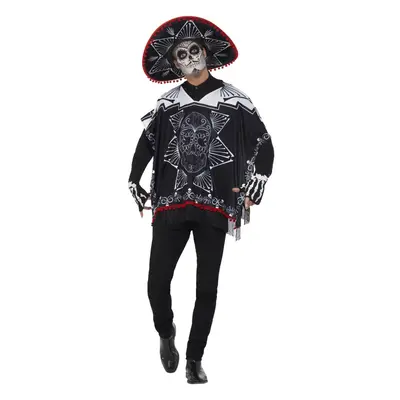 Smiffys Unisex Adult Bandit Day Of The Dead Costume Set