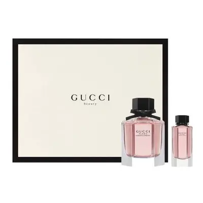 Gucci Flora Gorgeous Gardenia Pcs Set: 3.3 Eau De Toilette Spray + Oz Eau De Toilette Spray