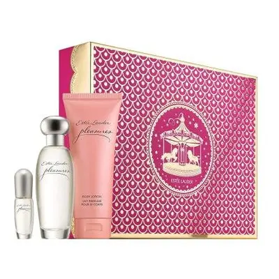 Pleasures Pcs Set For Women: 1.7 Eau De Parfum Spray + 3.4 Body Lotion + 0.14 Oz Eau De Parfum S