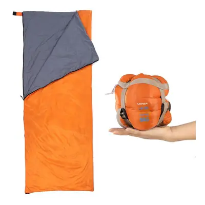 (orange) Lixada * 75cm Outdoor Envelope Sleeping Bag Camping Travel Hiking Multifunction Ultra-l