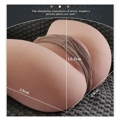 Vahppy Liquid Solid Dolls Big Butt 2.8kg 24*15cm Buttocks Male Masturbator Erotic Sex Toys Pussy