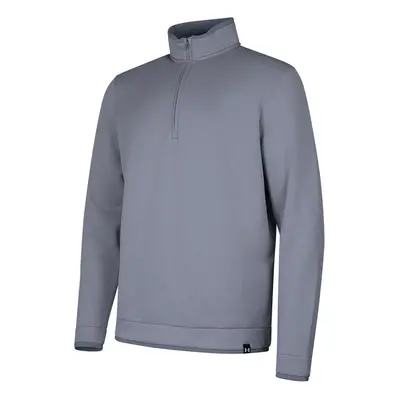 (S, Steel) Under Armour Mens Quarter Zip Fleece Top