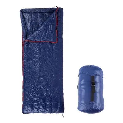 (Blue, 500g) Single Preson Ultralight Goose Down Sleeping Bag