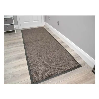 (Beige, 120cm x 240cm ) Heavy Duty Barrier Mats Extra Large Small Hall Entrance Rugs