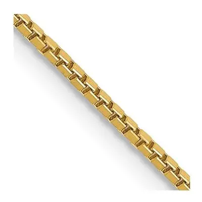 14K Yellow Gold 1.05 mm in. Box Chain