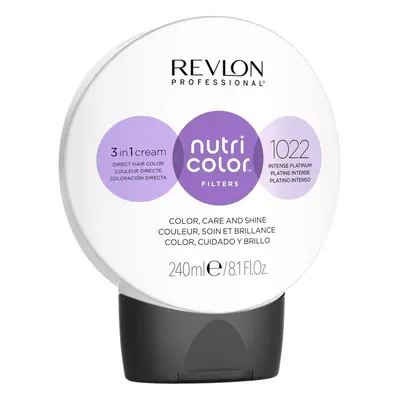 Revlon Nutri Color Filters, Semi Permanent Hair Colour Conditioner, Intense Platinum, ml